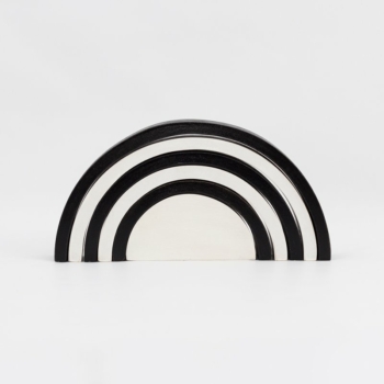 Arcoiris 6 Ancho Blanco Y Negro